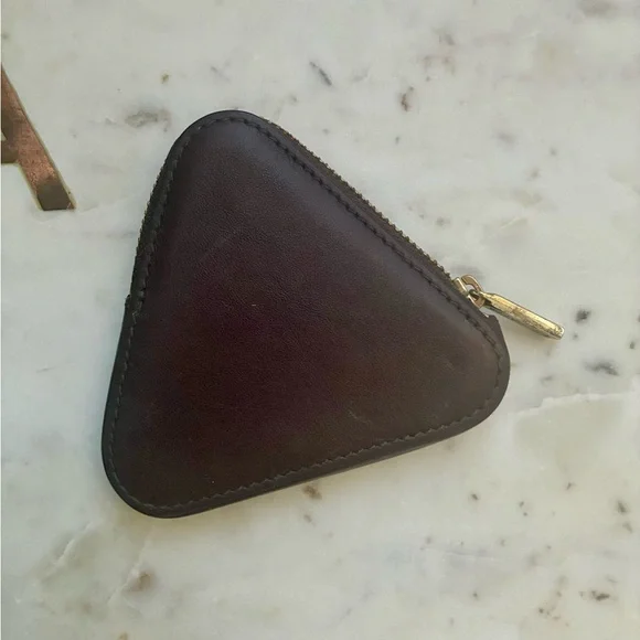 Cuyana Burgundy small leather good - Picture 5 of 7